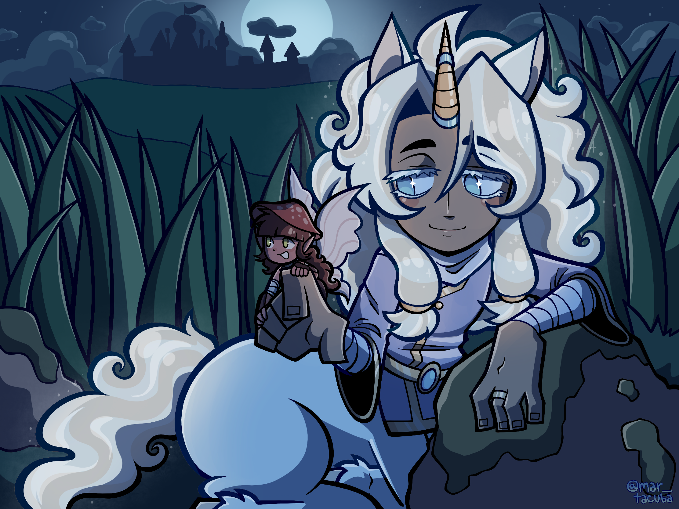 'Nemophila Night'..OC Names: Umeko, Melades.